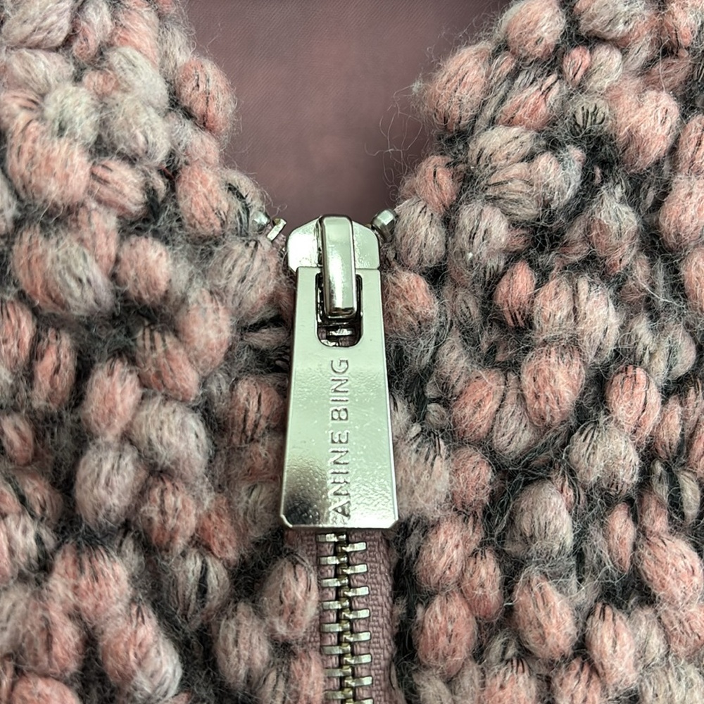 ANINE Bing Pink Textured Jacket - Picture 9 of 9